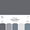 PA Paper™ Accents Grays Stash Pack 12" x 12" Paper, 40 Sheets